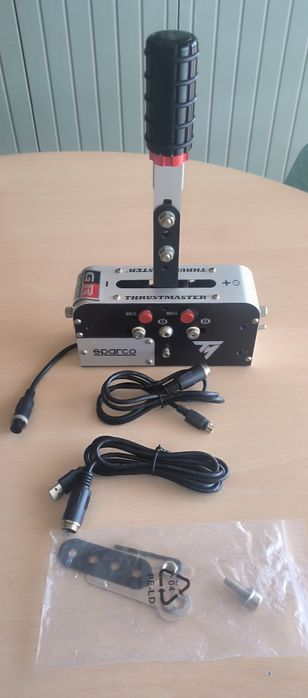 HandBrake/Shifter Thrustmaster Sparco TSS compatível com PC, Xbox e PlayStation.