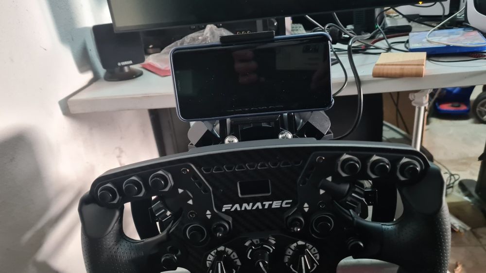 Suporte de telemóvel para fanatec DD