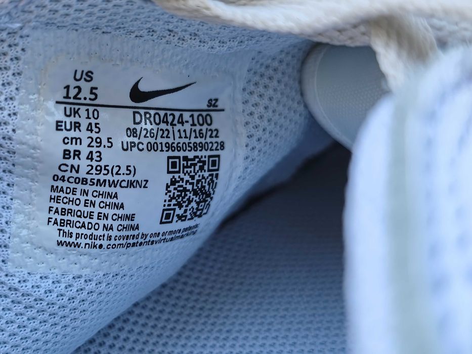 ОРИГІНАЛ100%!Кросівки Nike J Force 1 Low Lx Sp DR0424-100