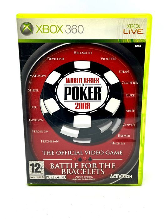World Series of Poker 2008 Xbox 360 Po Angielsku