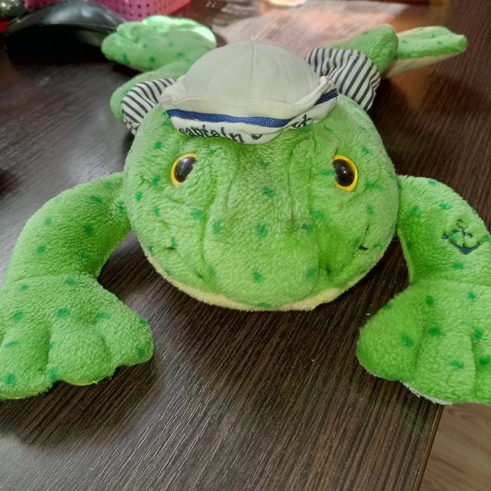 Лягушка плюшевая капитан Кроук от BOOTS