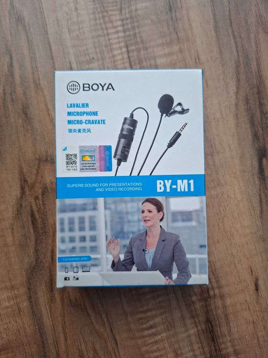 микрофон петличка boya by-m1