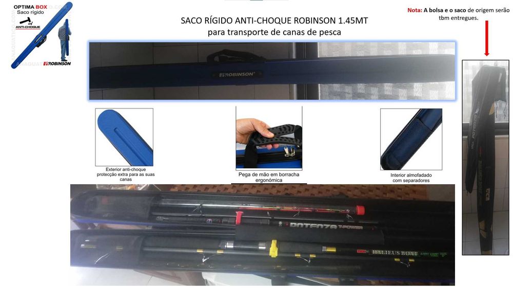 Canas de Pesca (Pesca Embarcada) - Conjunto