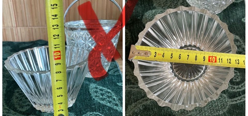 Конфетница хрустальное стекло