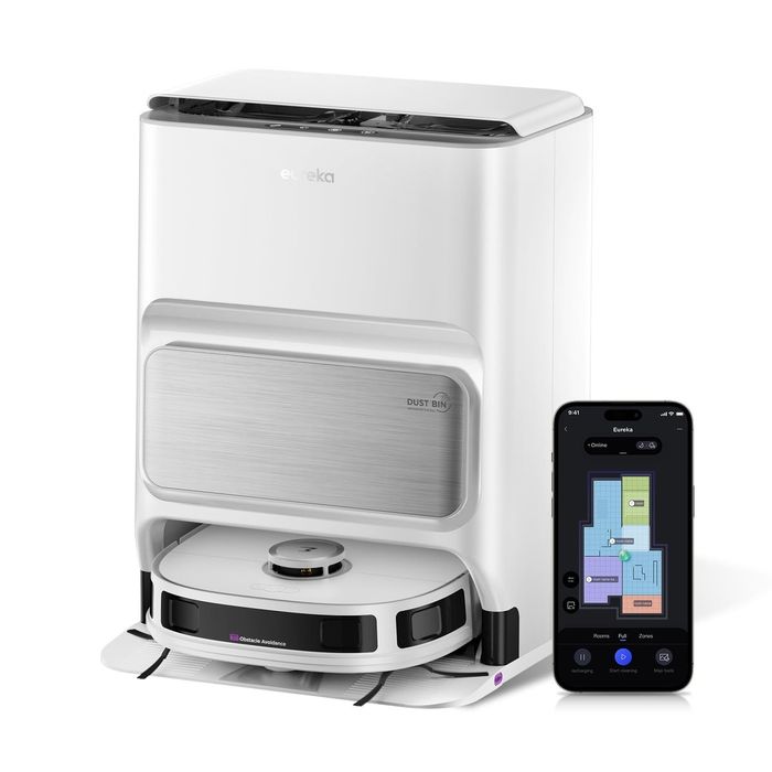 Robot Odkurzający I Myjący Eureka J12 Ultra De - Stacja Wielofunkcyjna