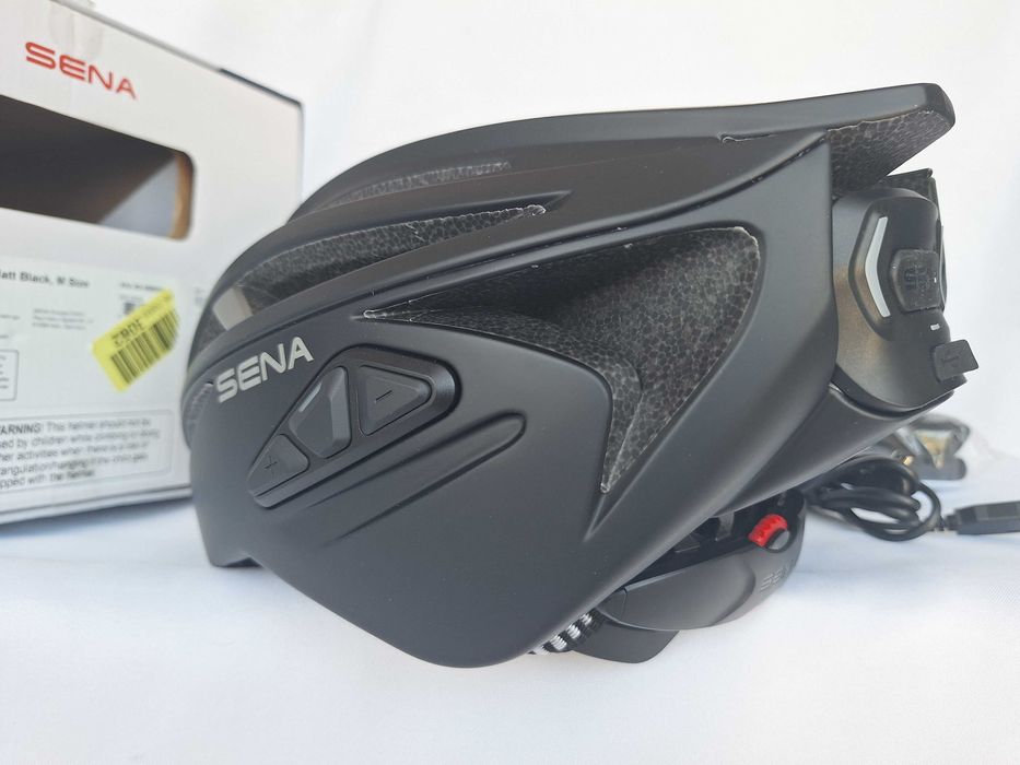 Kask rowerowy Sena Smart Cycling Helmet R2 Matt Black M 55-59cm