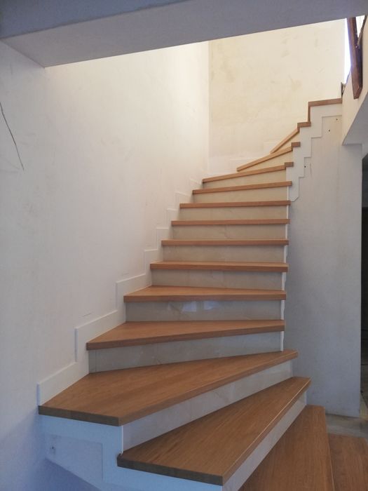 Schody, nakładki,dąb,jesion