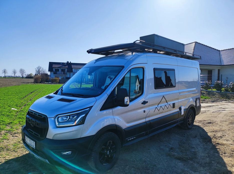 Ford Transit  Ford Kampervan 4x4 indywidualna zabudowa piękny stan fv23%