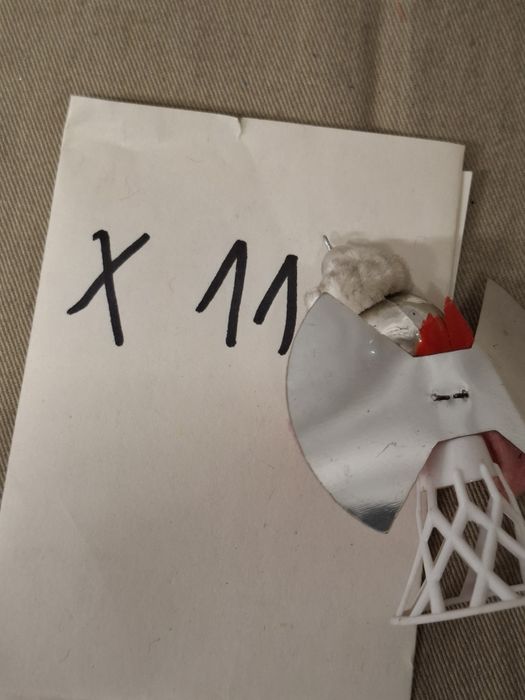 Ozdoba na choinkę prl