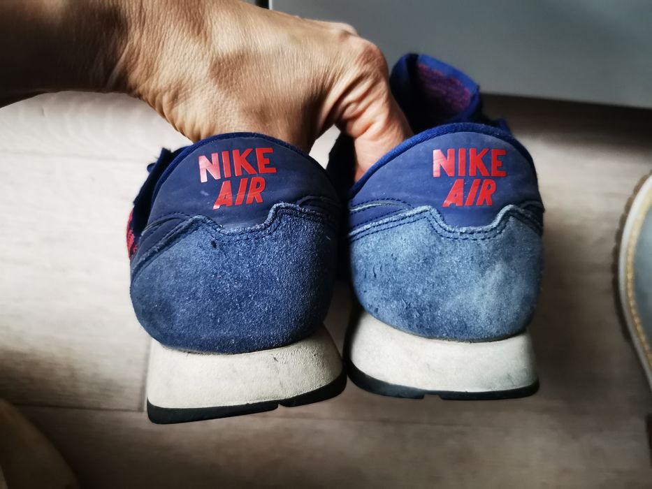 Buty sportowe damskie niebieskie różowa panterka Nike Air r. 39