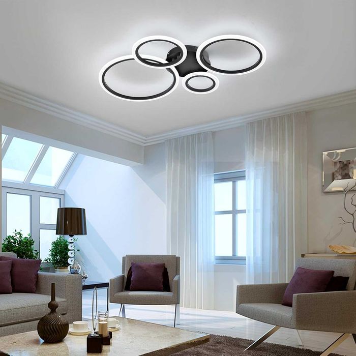 Lampa sufitowa LED, ściemniana, 40 W-80 W