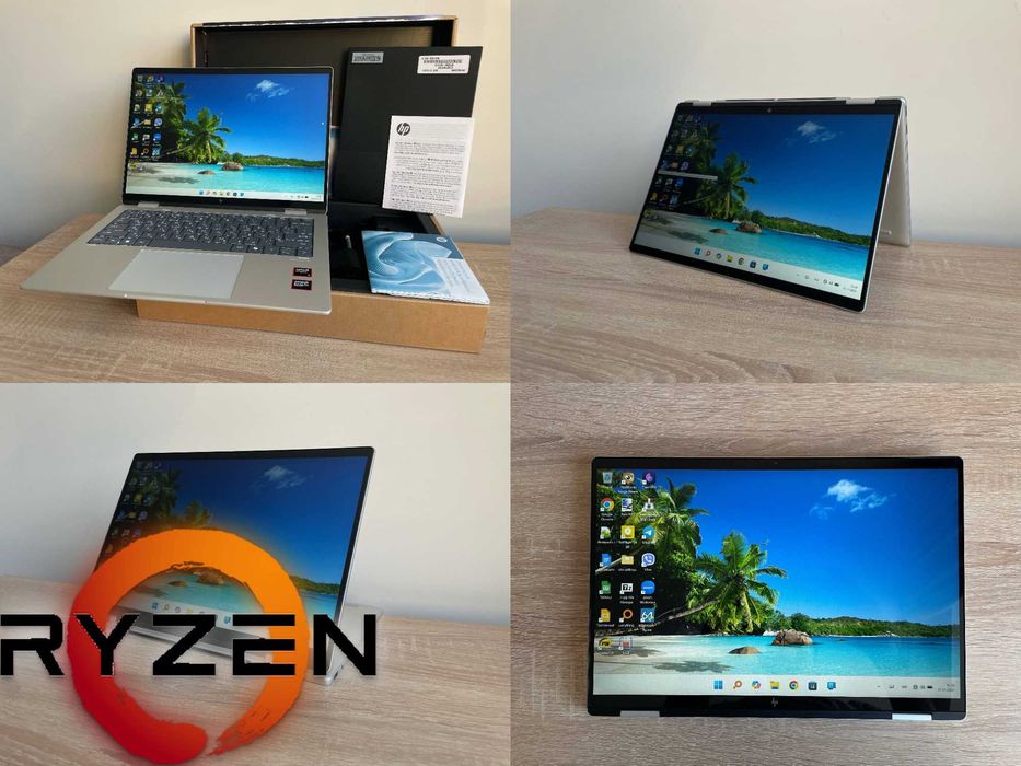 HP Envy 14 360 Rzen AI 5 8640 16 ddr5 Rdeon 760 512 Bat 14ч 1.4кг 2025