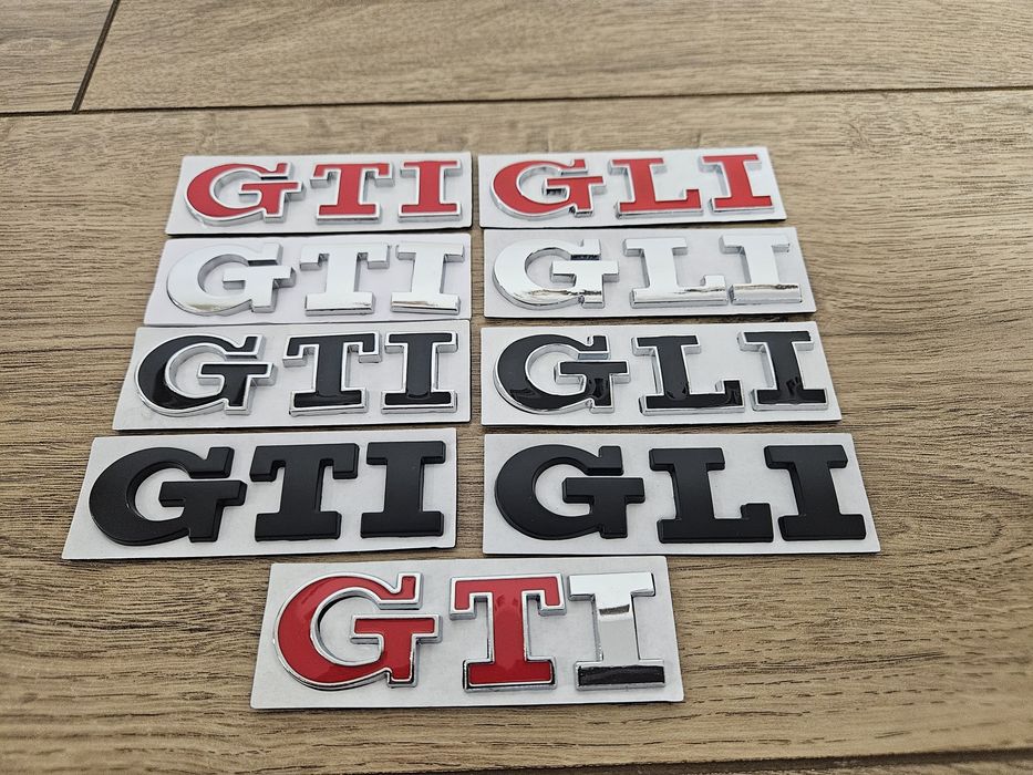 Емблема шильдик значок VW GTI GLI Golf Jetta