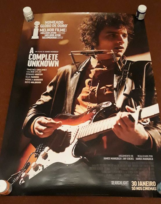 Cartaz filme - Bob Dylan - portes incluídos