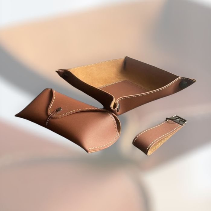 Подарунковий набір,шкіра,різні кольори