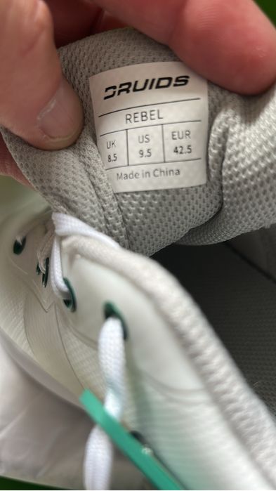 Sapatos Golf Druids NOVOS