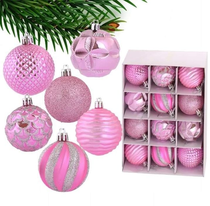 Zestaw bombek na choinkę
