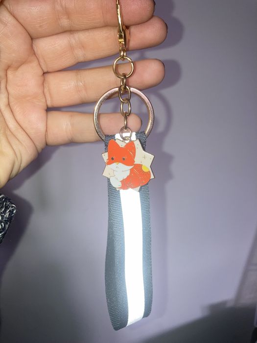 Brelok odblaskowy odblask lisek