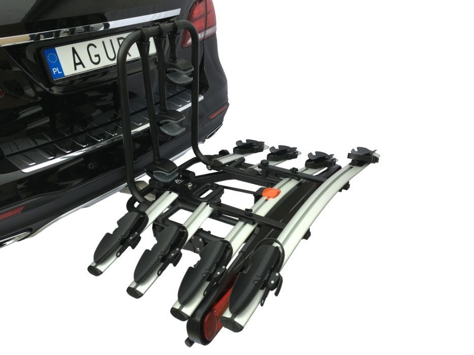 Bagażnik rowerowy na hak Aguri Active Bike 3 Rowery