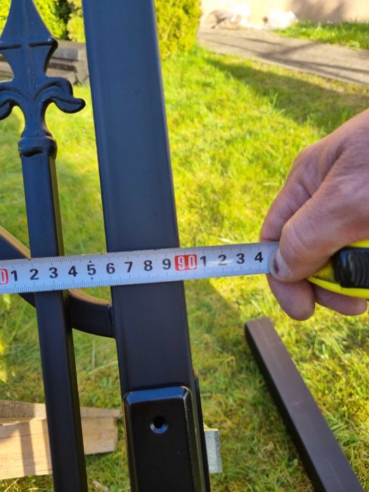 Nowa Brama wjazdowa, kuta 6m + furtka - kompletna do montażu