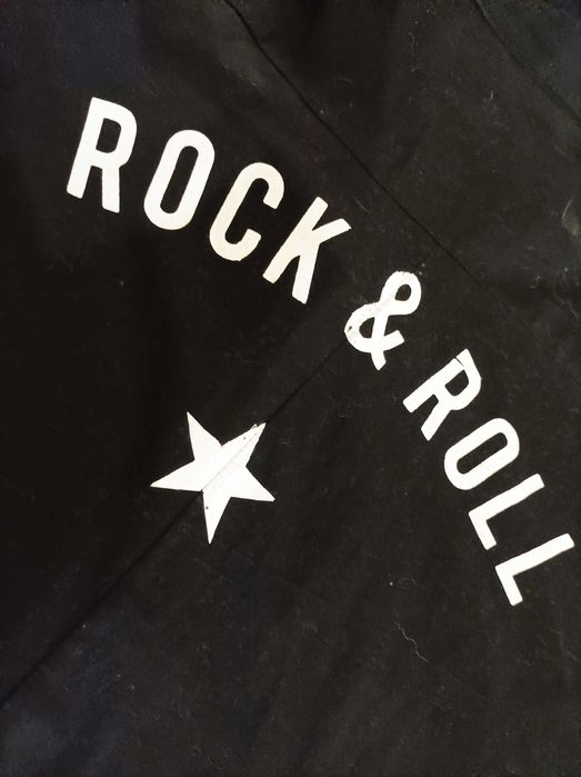 Czarna Koszula ala Nietoperz, rozm L, używana