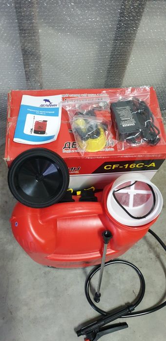 АКЦІЯ обприскувачі акумуляторні,електро  ВЕКТР16л,ДЕЛЬФИН16л,МИНСК14