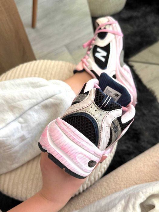 !SALE! New Balance 530 Custom Silver/Blue/Pink 36 37 38 39 40 41 nb нб530 кастом