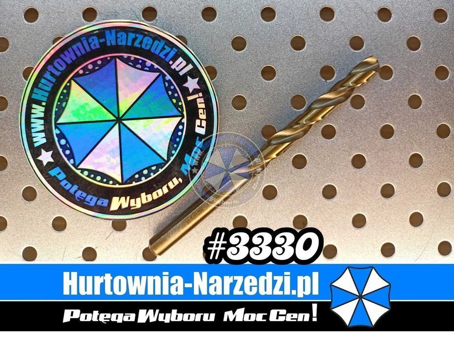 Wiertło kobalt 5% HSS do metalu 8,0mm wiertło do metalu 8mm