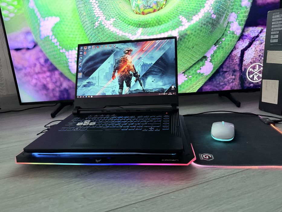 Ігровий ноутбук Asus ROG STRIX і5 GTX відео GeForce GTX  128 bit для геймерів< підсвітка, коробка