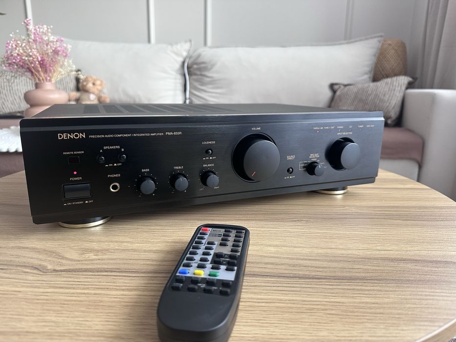 Denon PMA-655R + pilot + Pre Out | Stan 9,5/10