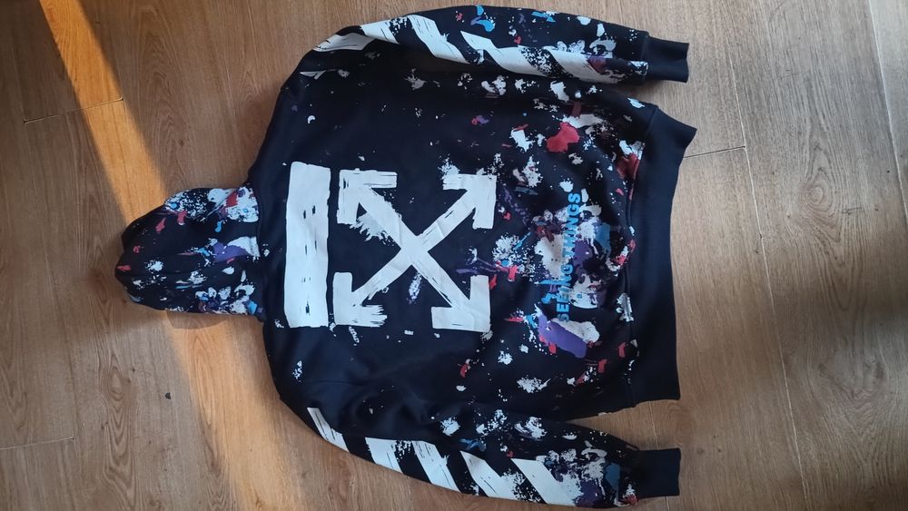 Bluza Off whait roz XL