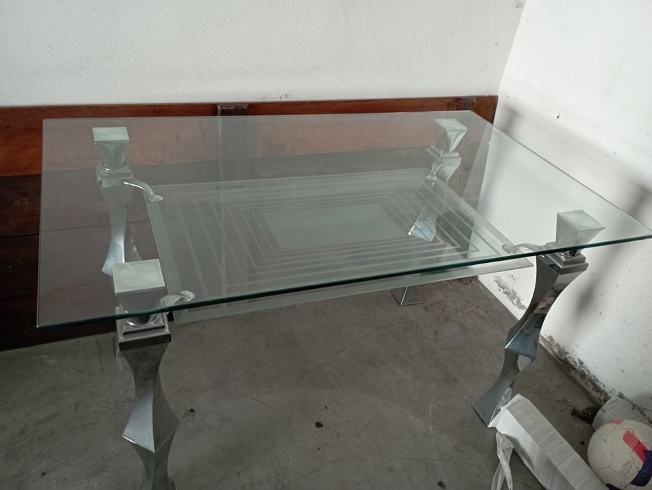 Mesa de vidro sala / escritório