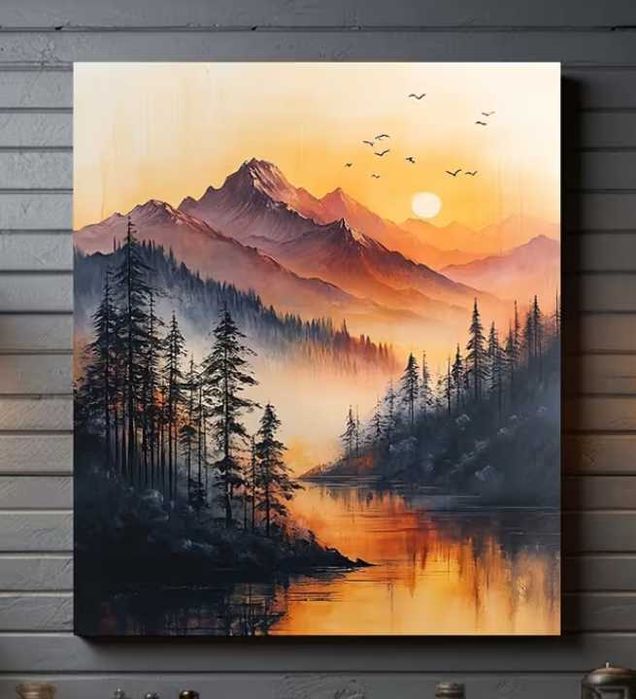 Nowy obraz na płótnie góry