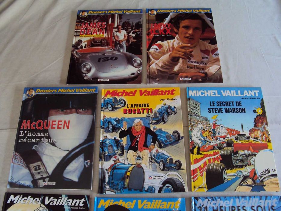 Michel Vaillant - 3 Livros (edições em francês)