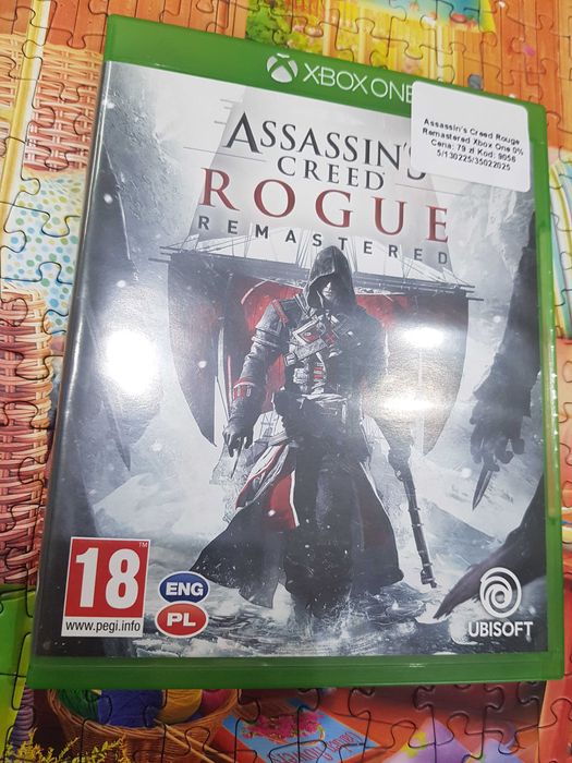 Assassin's Creed Rouge Remastered Xbox One Sklep Iława