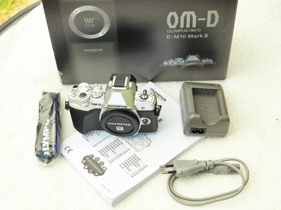 Olympus OM D EM10 III stan bdb | przebieg 9317