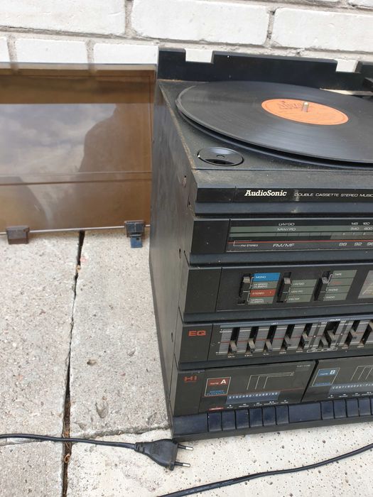 AudioSonic gramofon / radio / odtwarzacz na kasety