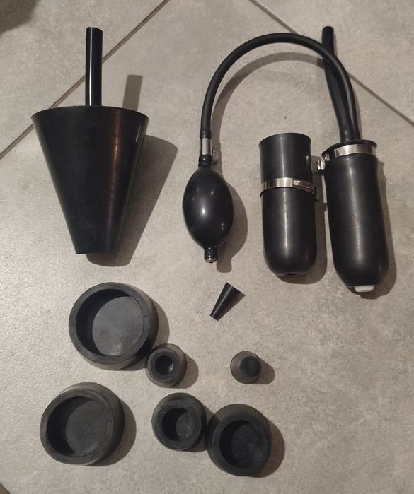 Detektor nieszczelności zadymiarka generator dymu