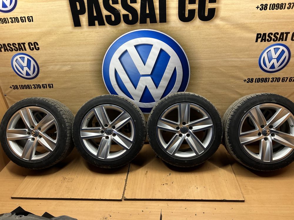 Vw CC пассат б7 колеса фольксваген диски: 18 000 грн. - Колеса в зборі ...