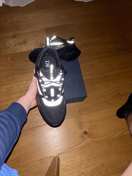 Czrane buty Dior b22