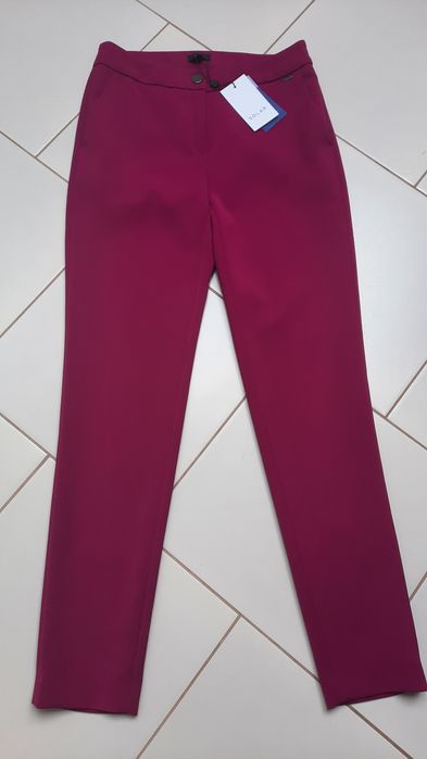 Spodnie Solar Nowe damskie fuksja rozmiar 34