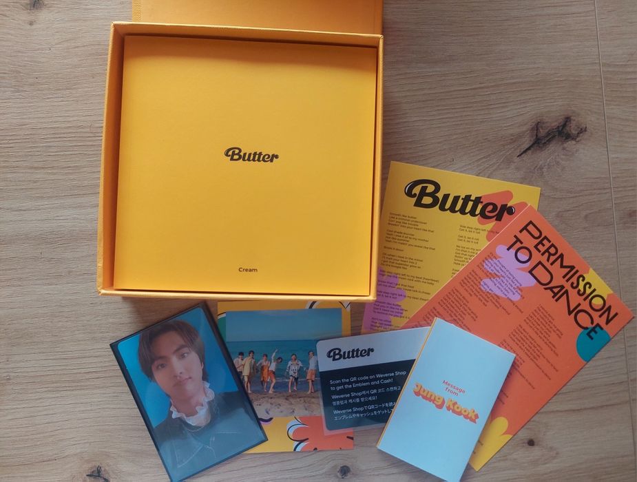 Bts Album Butter Cream Jin