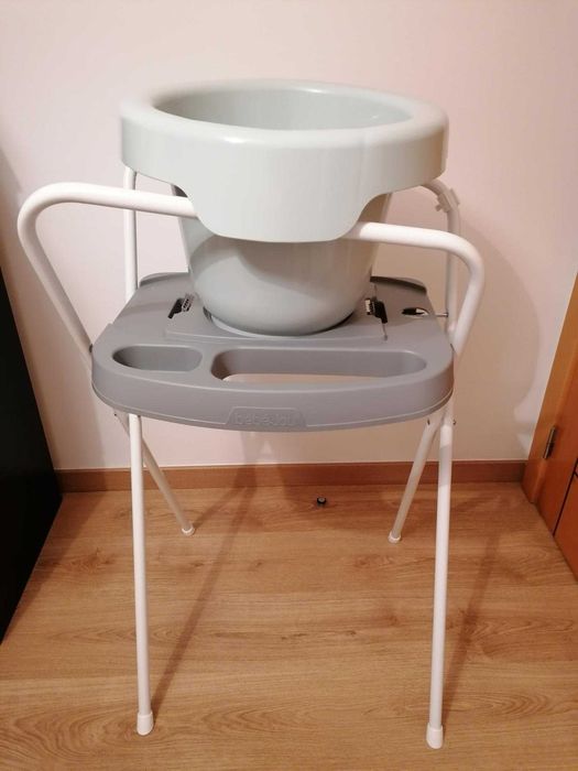 Banheira Shantala e Banheira Bebejou com Suporte