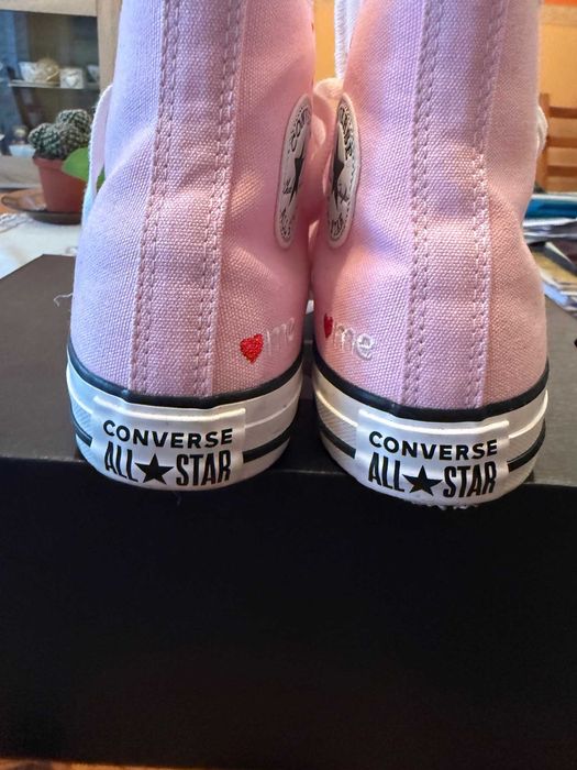 Converse różowe damskie trampki Love Me  39