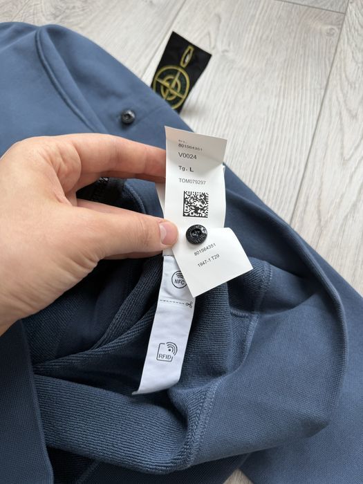 Кофта Stone Island на блискавці (80 колекція)