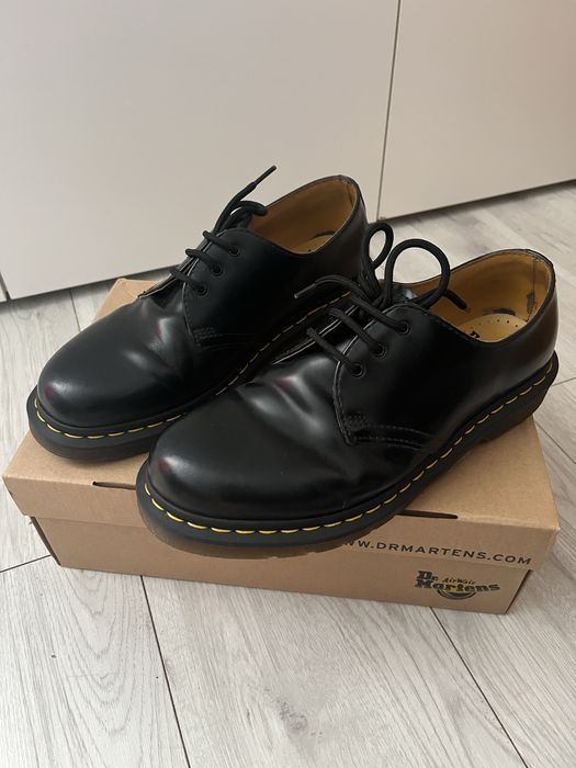 Buty półbuty Martens 1461 czarne smooth black naturalna skora
