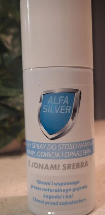 Alfasilver spray z jonami srebra