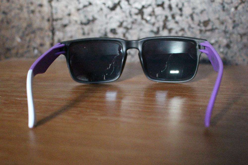 Óculos de sol SPY Ken Block - Roxo/Branco/Preto (NOVO)