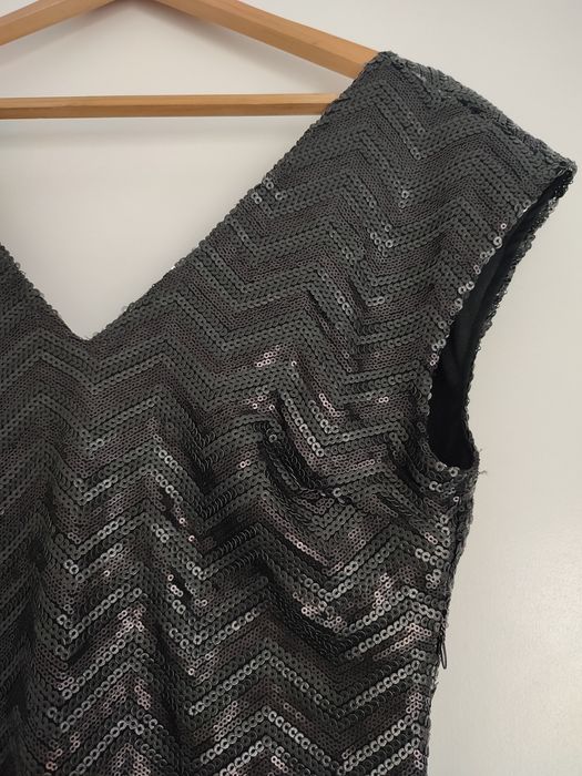 Vestido de lantejoulas preto