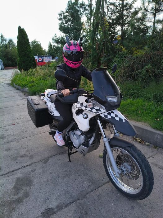BMW GS BMW f650GS Dakar oryginalne kufry wszystko sprawne